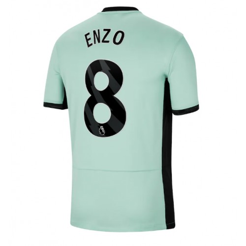 Fotballdrakt Herre Chelsea Enzo Fernandez #8 Tredjedrakt 2023-24 Kortermet
